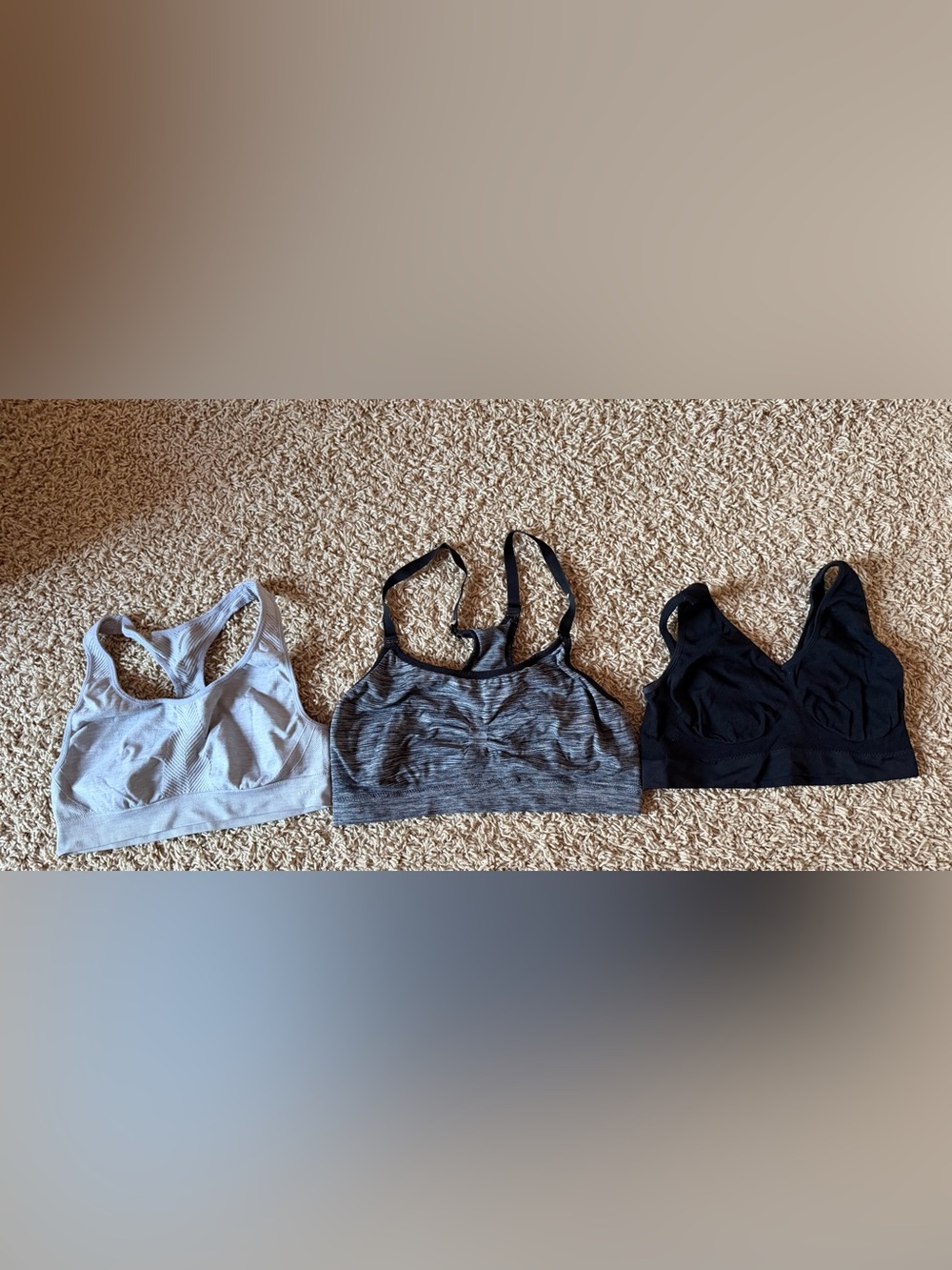 3 Women’s Sports Bras – Size 2XL